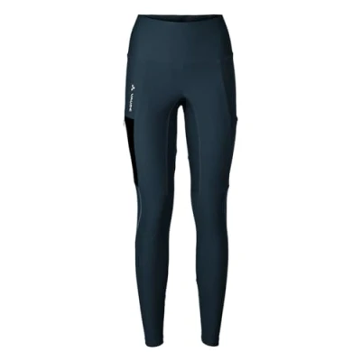 Abbildung von VAUDE Damen Women&#039;s Elope Tights Hose, Dark Sea Uni, 38 Slim EU