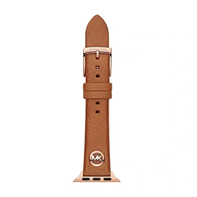Abbildung von Michael Kors Apple Strap Uhren Zubehör, Damen, Größe: One Size, Brown