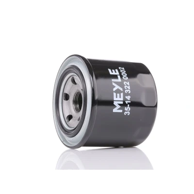 Abbildung von MEYLE 35 14 322 0002 Ölfilter M20x1,5 ORIGINAL Quality mit einem Rücklaufsperrventil Hauptstromfiltration, Anschraubfilter HYUNDAI: ix35