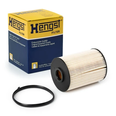 Abbildung von HENGST FILTER E100KP01 D182 Kraftstofffilter Filtereinsatz VOLVO: XC70 II Estate, V50, V40 Hatchback, FORD: MONDEO 4 Turnier,
