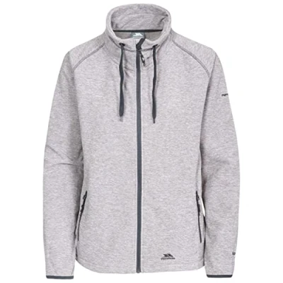 Abbildung von Trespass Damen Warme Fleece Jacke 220g/m² Mirsha, Platinum Marl, S, FAFLFLN10006_PMRS
