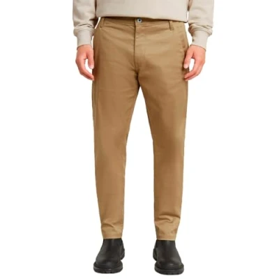 Abbildung von G STAR Morry Chino Stoffhose, Herren, Größe: 27x30, Safari