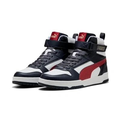 Abbildung von PUMA Unisex RBD Game Sneaker, New Navy Dark Crimson White, 44.5 EU