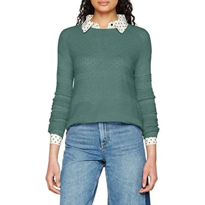 Abbildung von ONLY Onlcaviar Strickpullover, Damen, Größe: XS, Chinois green