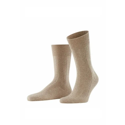 Abbildung von Falke Lhasa RIB Socken Nutmeg mel, Herren, Größe: 43/46, mel