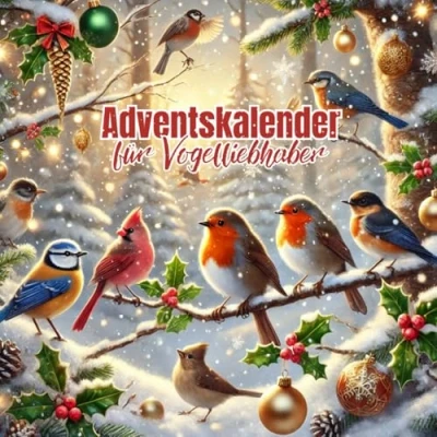 Abbildung von Adventskalender für Vogelliebhaber: Ein faktenreicher Weihnachtskalender alle, die Vögel lieben