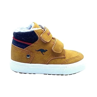 Abbildung von KangaROOS Unisex Kinder Kavu Primo V Sneaker, Tan Yellow Rouge, 26 EU