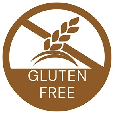 Abbildung von Vogue GJ060 „Gluten Free“ Lebensmitteletiketten, 25,4 mm, ablösbar, selbstklebende Aufkleber, Grün, 1000 Stück