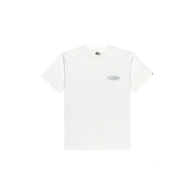 Abbildung von Quiksilver EVO Border Tshirt print, Herren, Größe: XL, Snow white