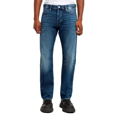 Abbildung von G STAR Dakota Regular Jeans Straight Leg, Herren, Größe: 34x36, Worn in waterspouts