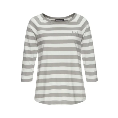 Abbildung von Elbsand 3/4 Arm Shirt, mit Streifen, Rundhalsausschnitt, Jerseyshirt