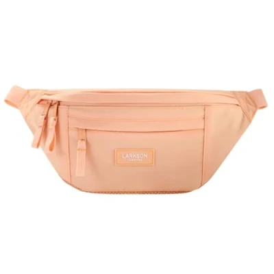 Abbildung von LARKSON Bauchtasche Damen &amp; Herren Pfirsich Ole Hüfttasche für Sport Outdoor Stadt Gürteltasche Stylisch Festival Crossbody Bag mit Gurt Wasserabweisend