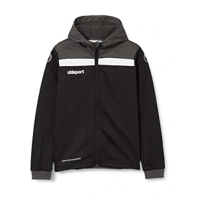 Abbildung von uhlsport Kinder Offense 23 Multi Hood Jacke, schwarz/Anthra/Weiß, 140