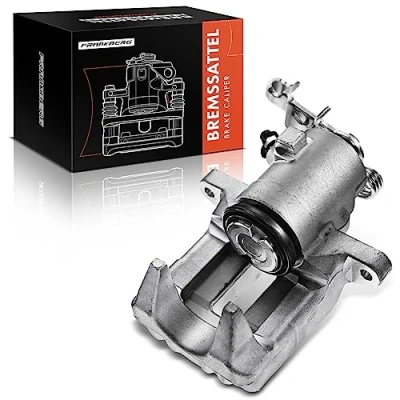 Abbildung von Frankberg Bremssattel Bremszange Hinten Links Kompatibel mit A3 2003 2013 Altea 2004 2019 Leon 2005 2012 Octavia II Golf 2016 Replace# 1K0615423J