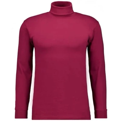 Abbildung von RAGMAN Herren Basic Rollkragenshirt Langarm XXL, Beere 620
