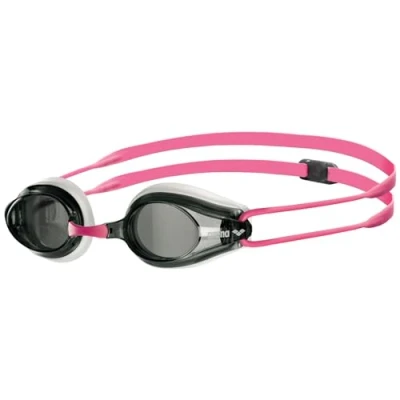 Abbildung von Arena Tracks Schwimmbrille White Smoke Fuchsia One Size