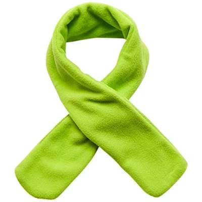 Abbildung von Playshoes Unisex Kinder Fleece Steckschal Winter Schal, grün, one size