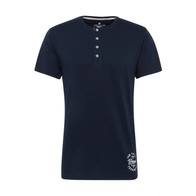 Abbildung von TOM Tailor Nachtwäsche Shirt bluedarksolide, Herren, Größe: XL, Blue dark solide