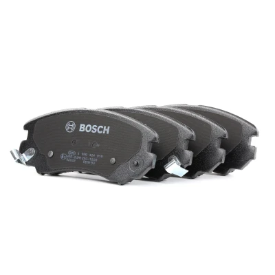 Abbildung von BOSCH 0 986 424 815 Bremsbelagsatz Low Metallic mit akustischer Verschleißwarnung Anti Quietsch Blech, Montageanleitung HYUNDAI: Tucson