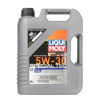 Abbildung von Liqui Moly Special Tec LL 5W 30 5l Motoröl 1193 MERCEDES BENZ: W124 Saloon, A Class, E Class T modell, OPEL: Vivaro Van, Meriva A, Zafira B