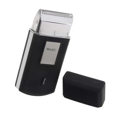 Abbildung von Wahl Mobile Shaver Schnurloser Elektrorasierer mit Reiseetui für Kopf und Bart