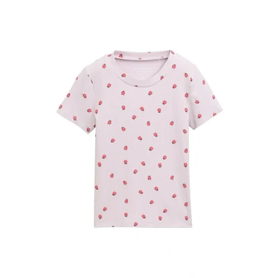 Abbildung von TOM Tailor Tshirt print für Kinder, Größe: 92/98, Lilac pink lady bug