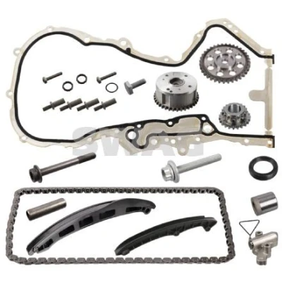 Abbildung von SWAG 33 10 2172 Steuerkettensatz Zahnkette, Kette geschlossen VOLKSWAGEN: Eos, Polo V Hatchback, Golf Plus / Crossgolf, SEAT: Ibiza 4, 4 ST
