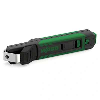 Abbildung von WAGO Kabelmesser zum Abmanteln 206 1403 Abisolierbereich Ø 8 mm bis 28 / 0.31&quot; 1.10&quot;, mit intelligentem Wechselbügelsystem