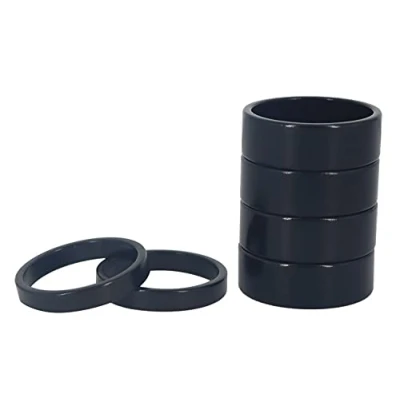 Abbildung von PLATT Fahrrad Ahead Vorbau Spacer 1&quot; Aluminium MTB Rennrad Distanzscheiben Headset 5mm/10mm für 25,4 mm Vorbauten und Gabeln(6pcs)