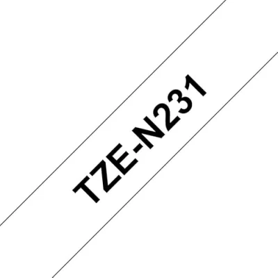 Abbildung von Brother TZEN231 Thermodirektdrucktechnologie Schwarz/Weiß