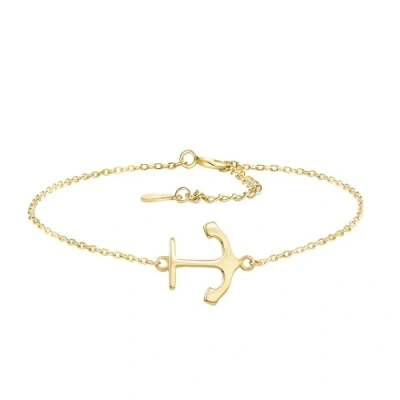 Abbildung von Sofia Milani Anchor Armband goldcoloured, Damen, Größe: One Size, Gold coloured