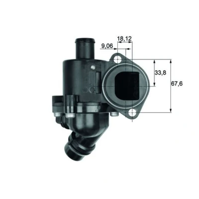Abbildung von MAHLE ORIGINAL TM 3 100 Kühlwasserthermostat mit Dichtung AUDI: A4 B7 Avant, Saloon, B6 VOLKSWAGEN: Passat B5 GP Estate kfzteile,