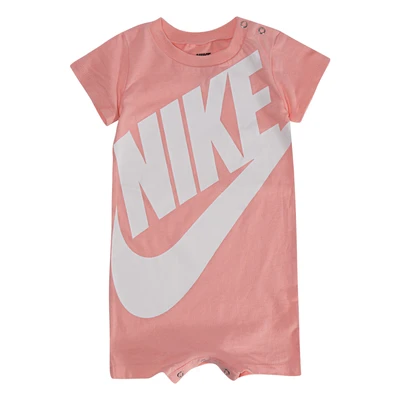 Abbildung von Nike Sportswear Futura Romper Jumpsuit für Kinder, Größe: 56/62, Bleached coral
