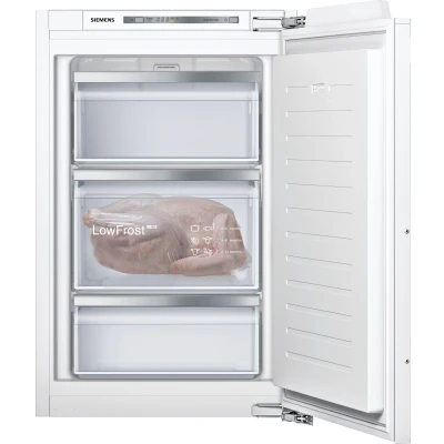 Abbildung von SIEMENS GI21VAFE0 iQ500 Einbau Gefrierschrank/E / 176 kWh/Jahr 96 l/lowFrost/Big Box/LED Innenbeleuchtung/Flachscharnier