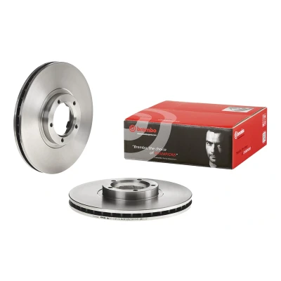Abbildung von BREMBO 09.6959.10 Bremsscheibe 270 24 5 innenbelüftet