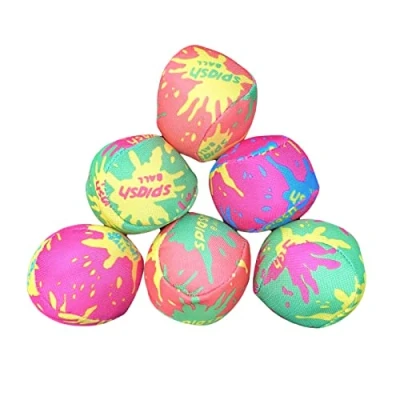 Abbildung von Best Sporting Water Fun Balls aus Neopren, 6 Stück I Wasserball Kinder, Neoprenball klein Pool Spielzeug, Wasserspielzeug Kinder Outdoor, Beachball Set