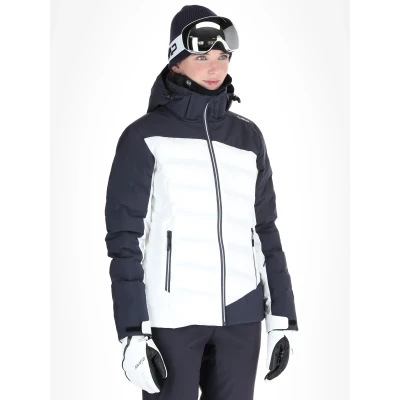 Abbildung von CMP Woman Jacket ZIP HOOD Skijacke, Damen, Größe: 42, Bianco