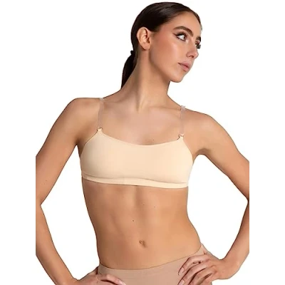 Abbildung von Capezio Damen Camisole Bra w/BraTek BH Top, Nude, M