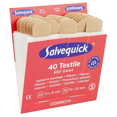Abbildung von Salvequick Nachfüllpack, 6444, elastisch, 40 Stück
