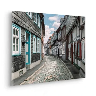 Abbildung von Komar Leinwandbild »Narrow Trails Größe 60 x 40 cm«, Baum Blätter Natur Berge Blumen Foto Jahreszeiten Landschaft Meer Strand Palmen, (Packung, 1 St.), Keilrahmenbild mi Echtholzrahmen