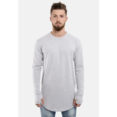 Abbildung von Blackskies Round Langarmshirt, Herren, Größe: Small, Ash grey