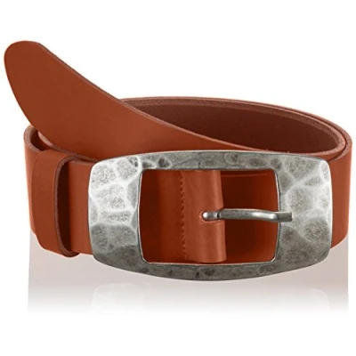 Abbildung von MGM Damen Cordula Gürtel, Braun (Cognac 4), 95 cm (Herstellergröße: 95)