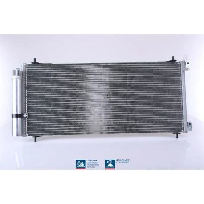 Abbildung von NISSENS 94830 Klimakondensator mit Trockner Aluminium 710 R 134a CITROËN: C5 III Estate, II PEUGEOT: 407 SW