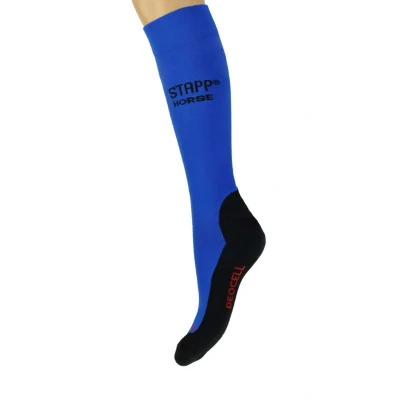 Abbildung von Stapp Horse Reitsocken Uni Deocell Kobalt 39 42