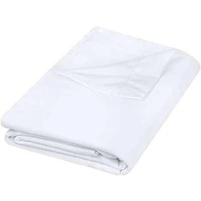 Abbildung von Utopia Bedding Bettlaken (Queensize, Weiß), gebürstete samtige Mikrofaser, atmungsaktiv, extra weich und bequem, knitterfrei, verblasst Nicht, Flecken Abriebfest, Hotelqualität, extrem langlebig