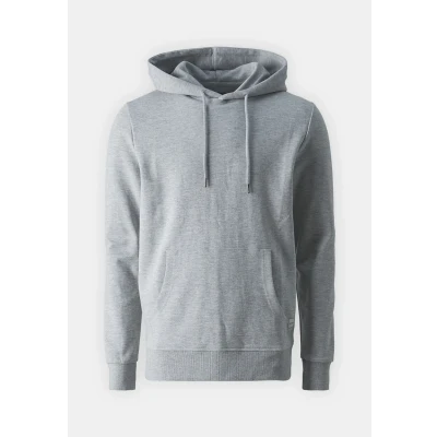 Abbildung von JACK &amp; JONES Male Hoodie Sweat Llight Grey Melange