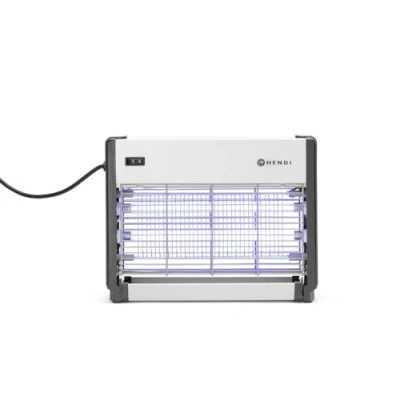 Abbildung von HENDI Insektenvernichter, Insektenkiller, Insektenfanggerät, Elektronisch, Inkl. 2 UV A Lampen, 230V, 26W, 335x90x(H)260mm, ABS Kunststoff