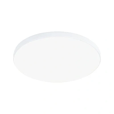 Abbildung von Paulmann 79933 LED Panel Einbaupanel Veluna VariFit Edge 120mm rund Tageslichtweiß Weiß Kunststoff Beleuchtungssystem 4000 K