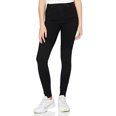 Abbildung von Levi&#039;s MILE HIGH Super Skinny Jeans Fit, Damen, Größe: 24x30, Black galaxy