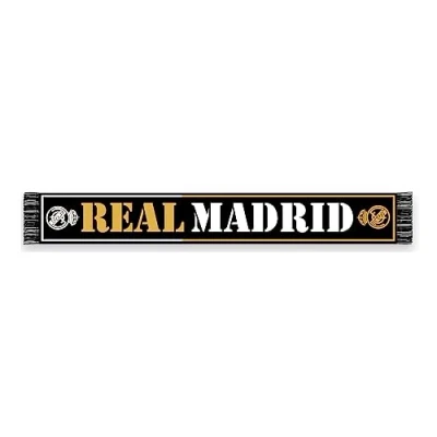 Abbildung von Real Madrid Unisex Bufanda Nº26 Schal, Schwarz, Estandar